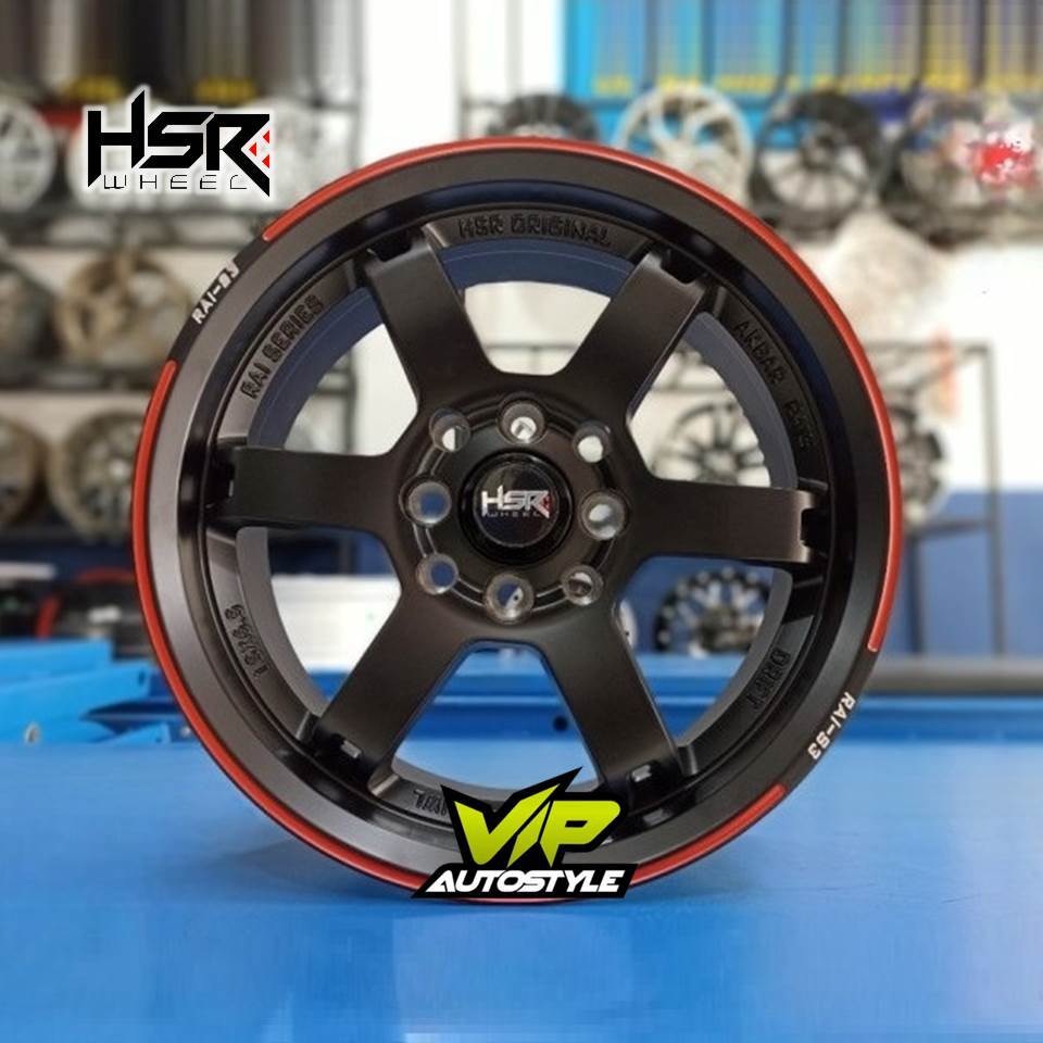 Velg mobil Ring 16 HSR RAI-S3 Racing Mobilio Avanza Xenia Yaris Calya Mazda2