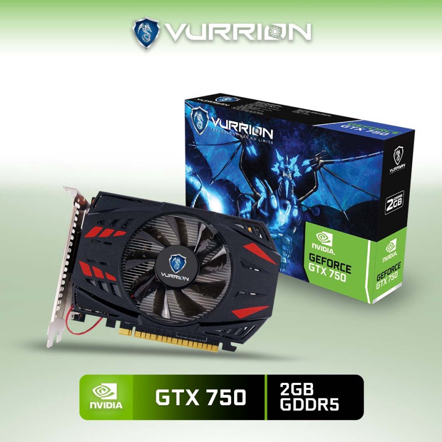 ART A45K VGA VURRION GTX 75 2GB DDR5 128Bit GAMING VGA ORI