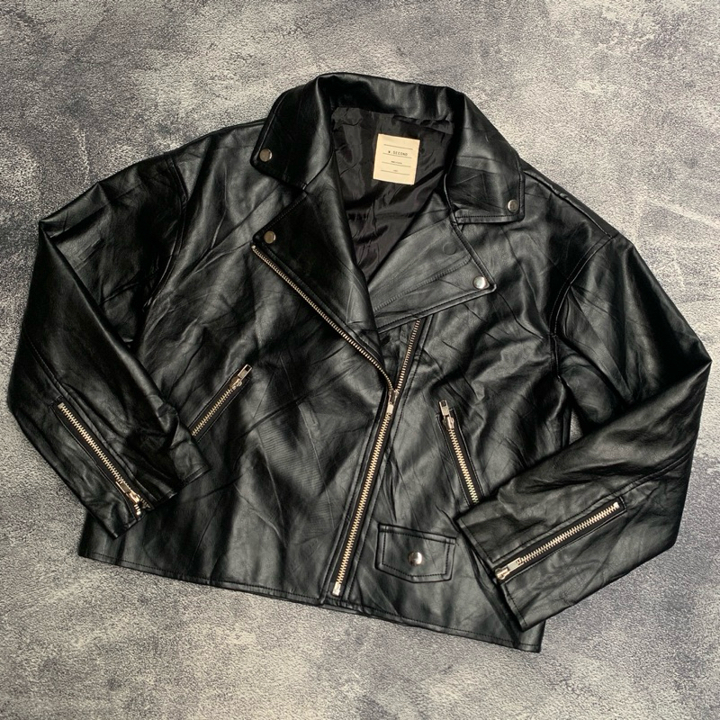 Jaket Ramones Second / Jaket Bikers Second