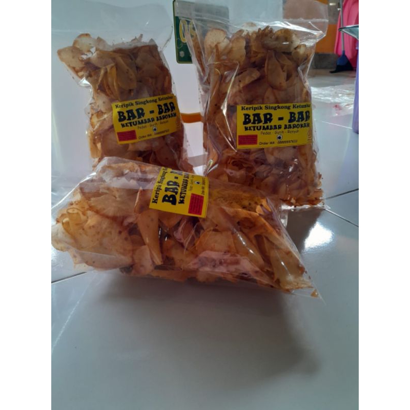 

keripik singkong ketumbar barbar