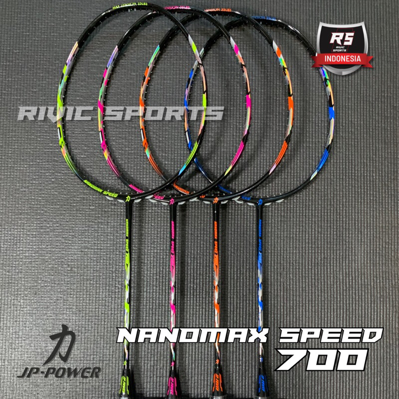 Raket JP POWER NANOMAX SPEED 700 35LBS JP-Power Raket Badminton Original 100%