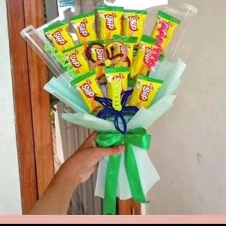 

BUKET SNACK JAJAN MURAH BISA CUSTOM *Wisuda sempro semhas*