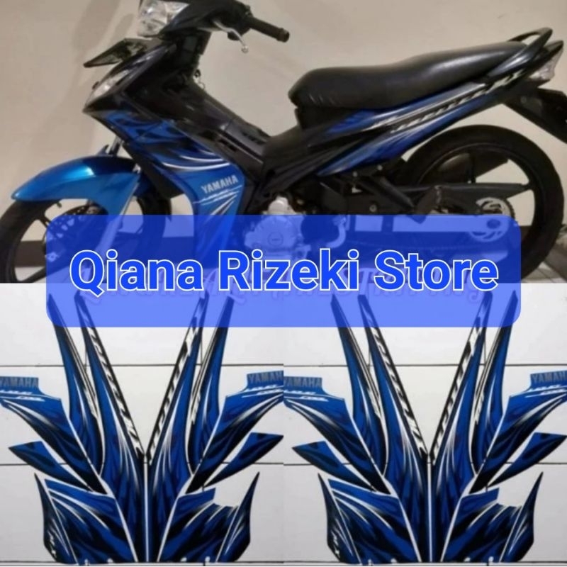 Sedia Stiker Setiker Jupiter MX Striping Body Jupiter Mx 2008 2009