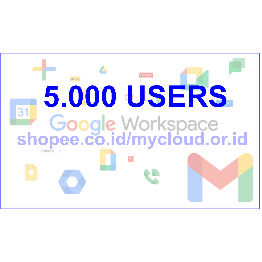 ADMIN GSUITE WORKPACE  5.000 Users