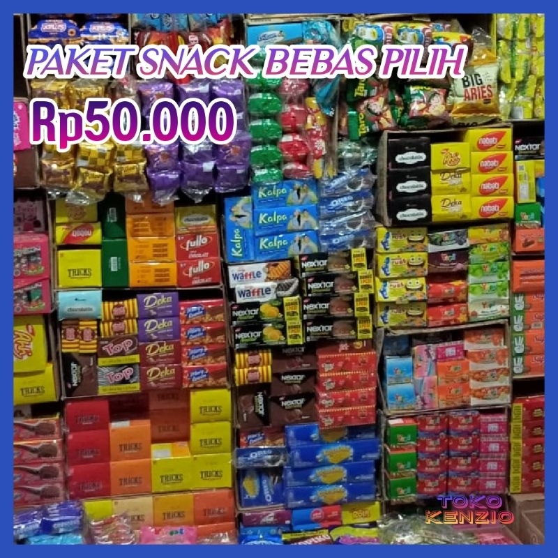 

PAKET SNACK BEBAS PILIH