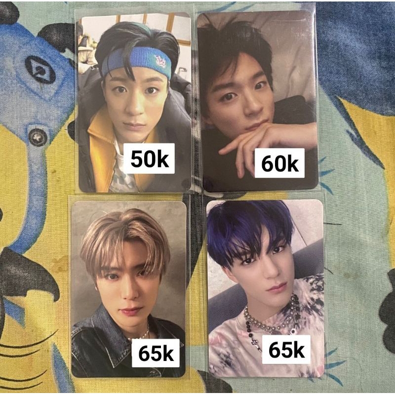 photocard nct Johnny jaehyun denim jeno