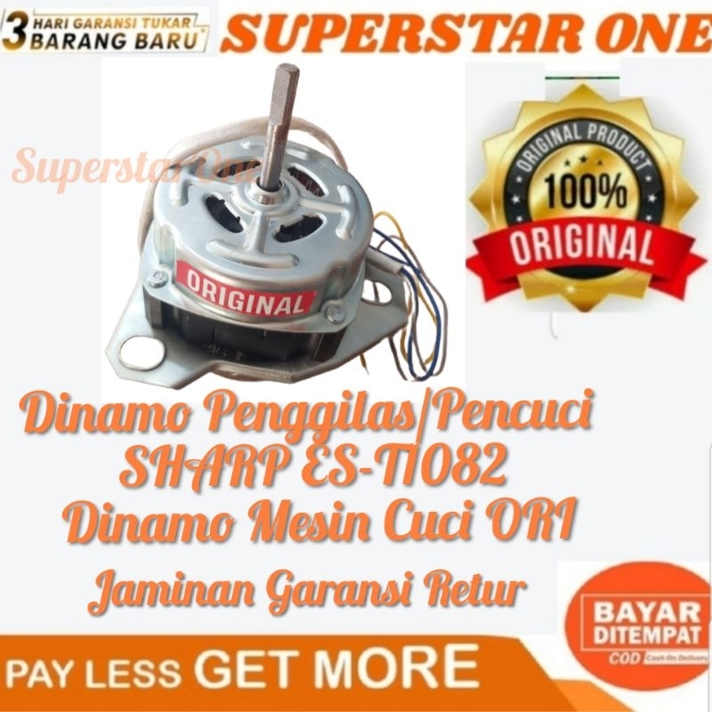 Dinamo Penggilas/Pencuci SHARP ES-T1082 Dinamo Mesin Cuci ORI