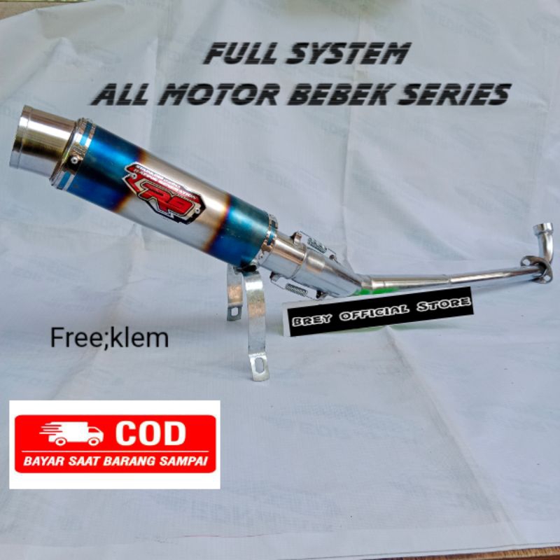 knalpot racing R9 MUGELO buat motor ALL BEBEK VARIAN/TYPE.JUPITER Z.SUPRA.KARISMA.REVO.SHOGUN