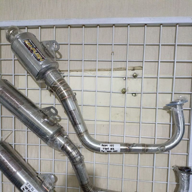 Knalpot Empush Racing Exhaust type M3, Honda Beat Road Race