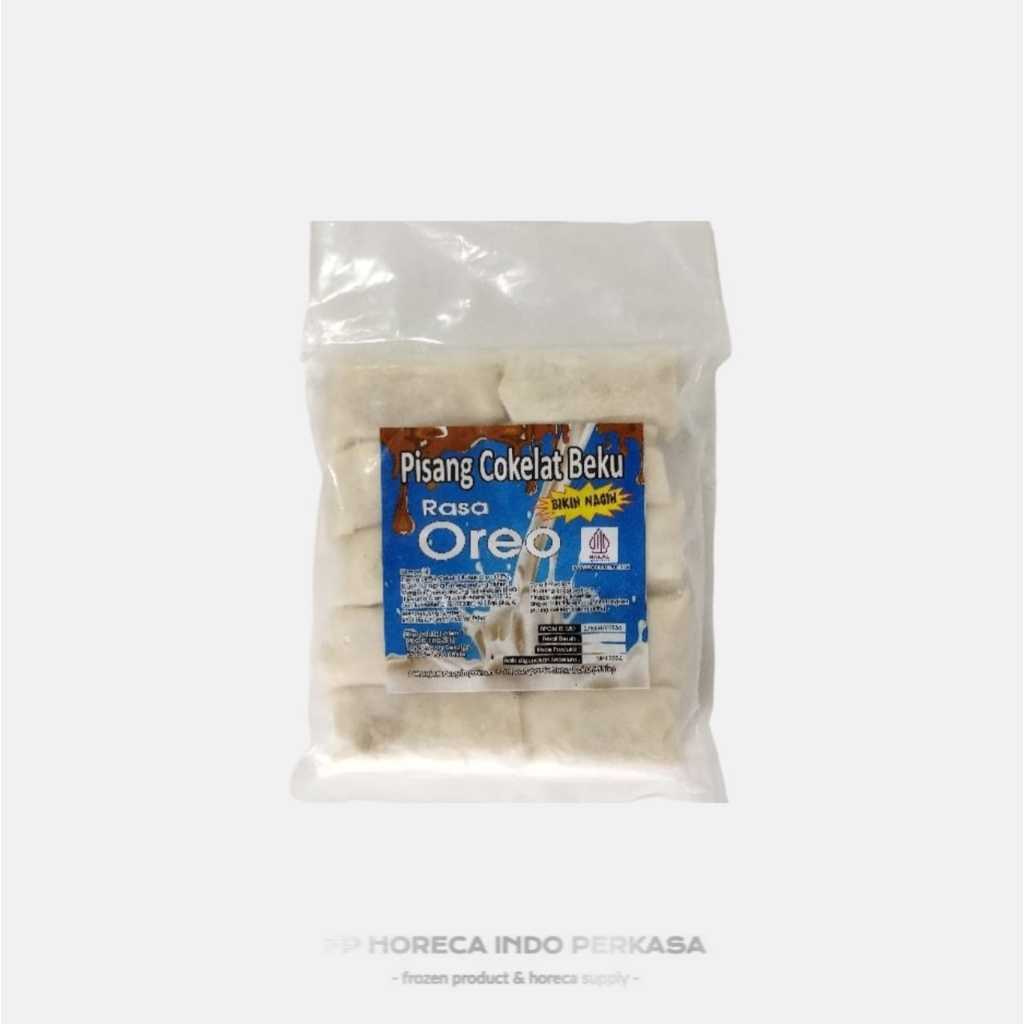 

Bilqis Pisang Coklat Beku Oreo isi 10 pcs 500 gr
