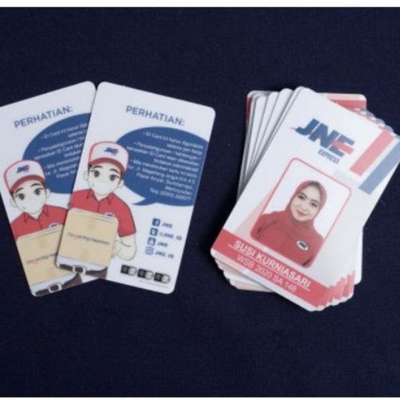 

Custom!! id card bahan pvc tebal harga plastik