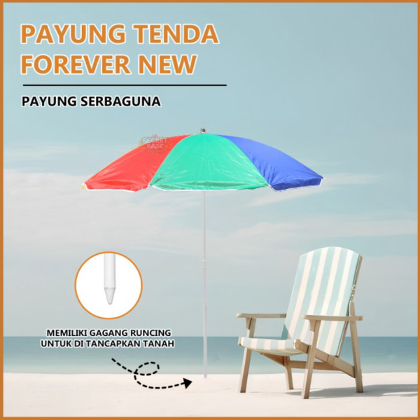 Unik PAYUNG TENDA - Gratis Tas / Payung Jualan Jumbo / Payung Besar Pantai Berkualitas