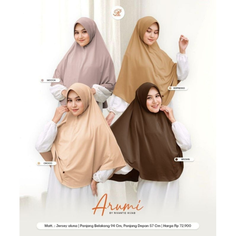 Arumi Bergo by Rivantie Hijab