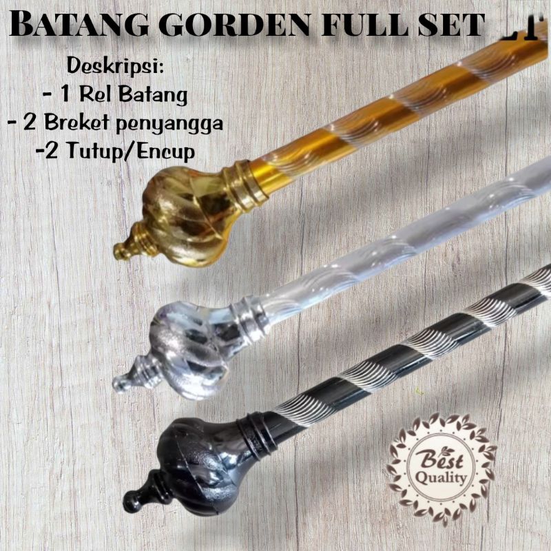 PRODUK TERLARIS | BATANG GORDEN, ROLLET GORDEN, BESI GORDEN, RELL GORDEN,