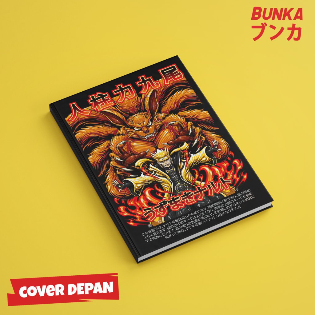 

Note Book Aesthetic Anime Naruto Kurama Mode Hardcover A5 Buku Tulis Catatan Notes Agenda Planner Jurnal vintage buku catatan story book kado anniversary valentine cowok cewek murah