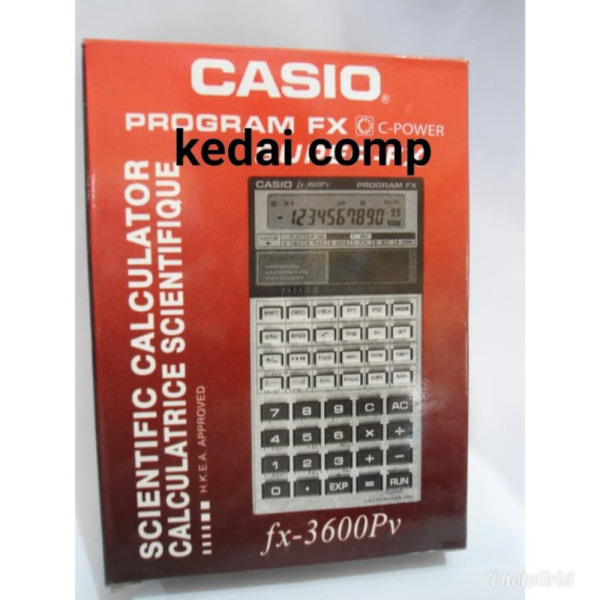 

Unik Kalkulator Casio Fx-3600pv Limited