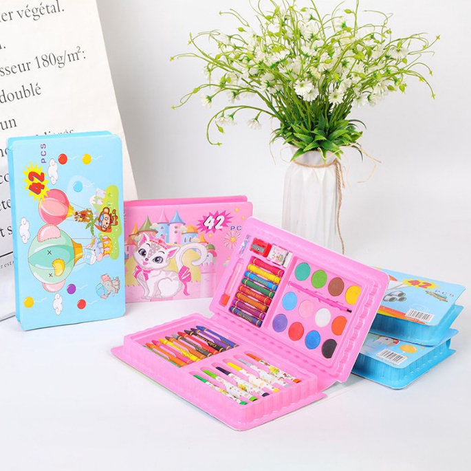 

Terbaru CRAYON MEWARNAI 42PCS CRAYON LUKIS ANAK 42PCS PENSIL WARNA ANAK FS RWL