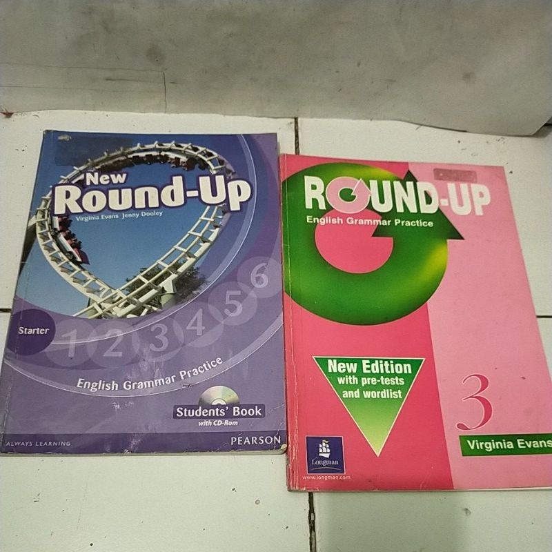 ORIGINAL ROUND UP 3 ENGLISH GRAMMAR PRACTICE / NEW ROUND UP STARTER ENGLISH GRAMMAR PRACTICE