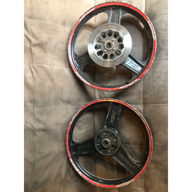 velg daytona palang 3 original bekas suzuki shogun