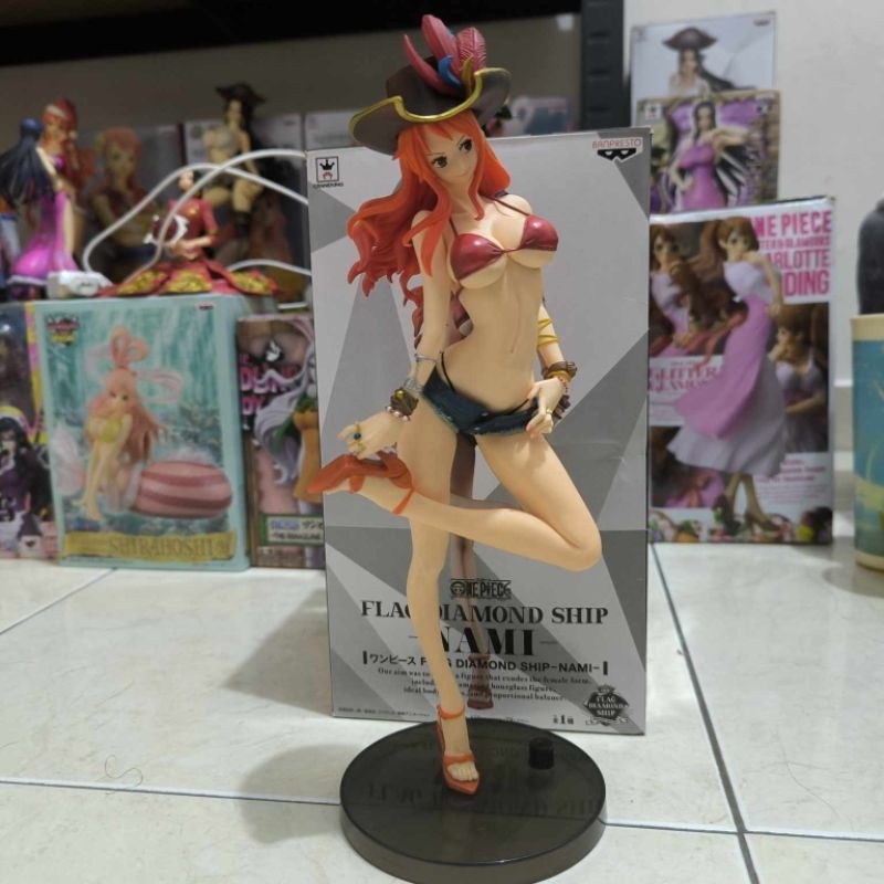 Nami Flag Diamond Ship Original Figure