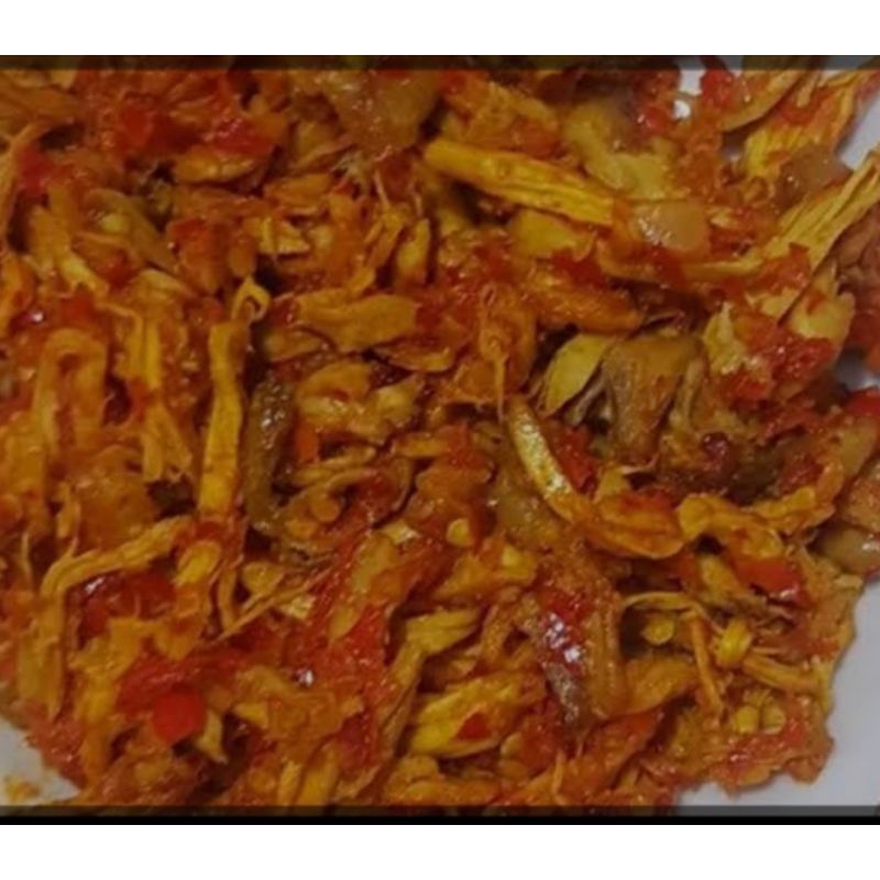 

sambal ayam suwir nampol