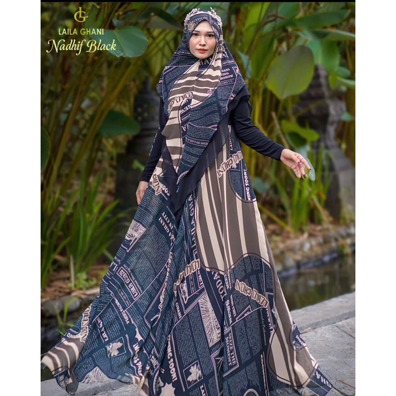 GAMIS SET NADHIF SERIES BY LAILA GHANI