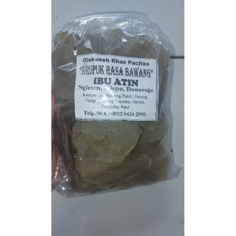 

Kerupuk Bawang 250gram