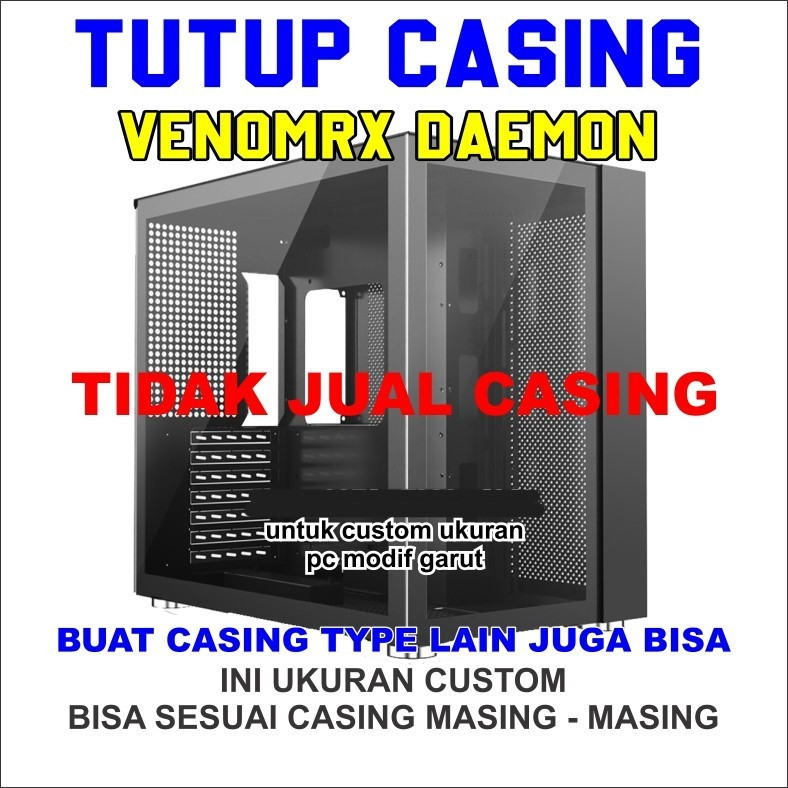 SIDE PANEL VENOM RX DAEMON HANYA TUTUP SAJA