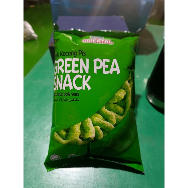 ( HALAL) BPOM GREEN SNACK PEA ORIGINAL MALAYSIA