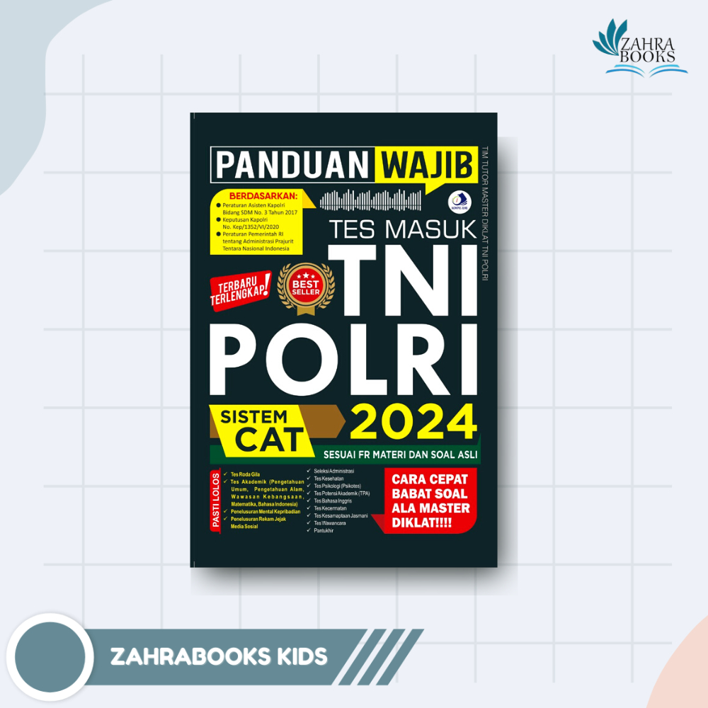 PANDUAN WAJIB TES MASUK TNI-POLRI 2024 - Kompas Ilmu