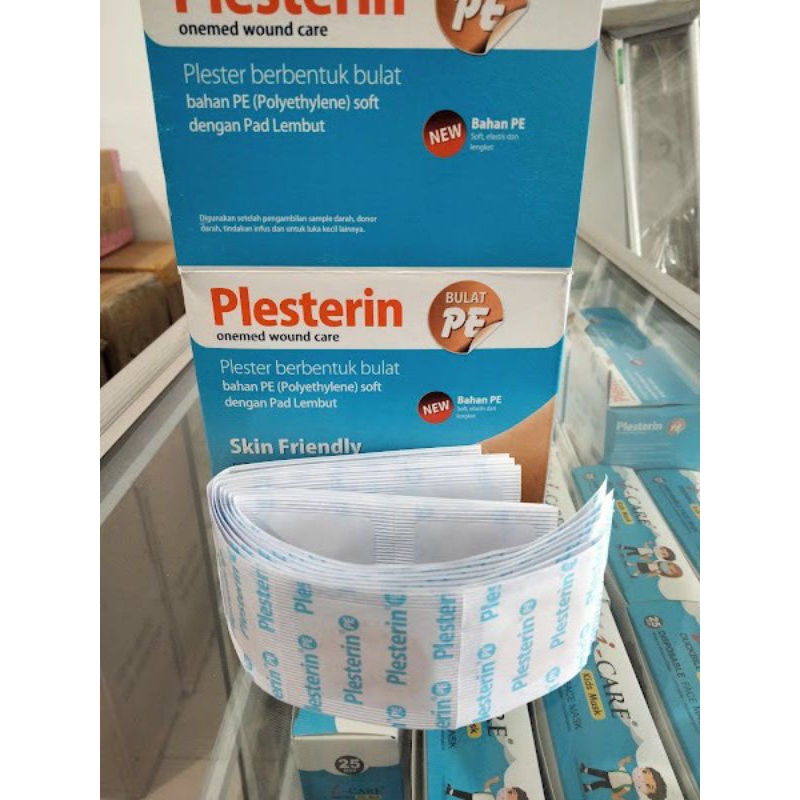 Plesterin Bulat Transparan anti air / Plaster luka