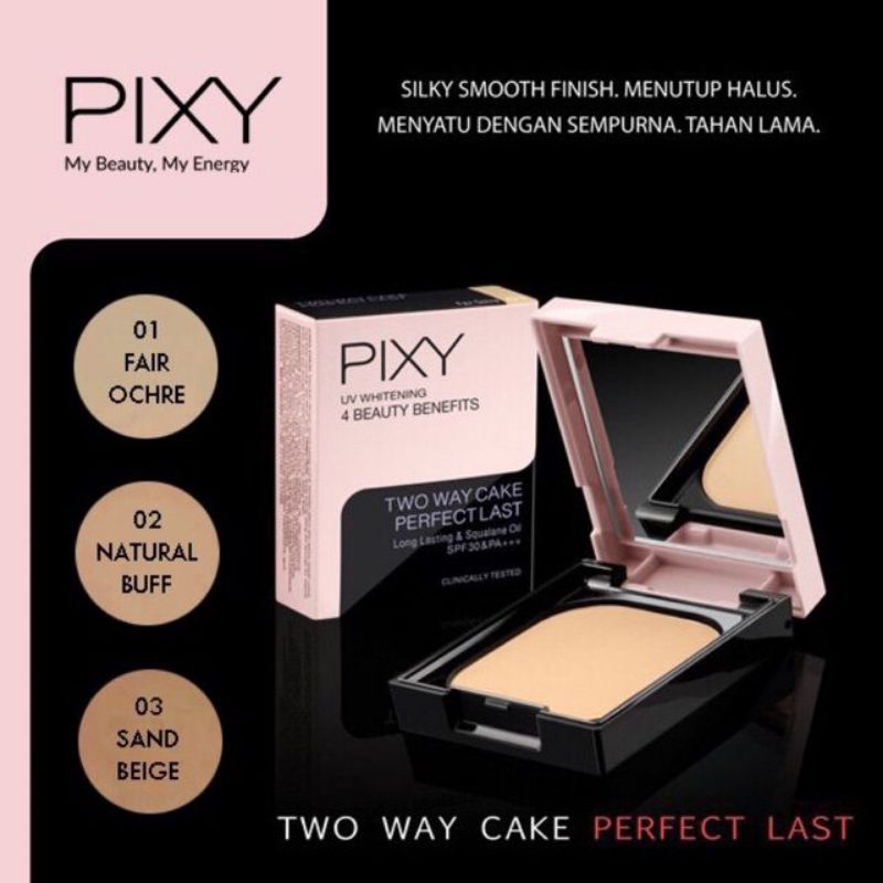 PIXY TWO WAY CAKE PERFECT LAST