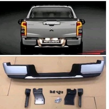 bumper belakang mitsubishi triton/bumper belakang al new triton