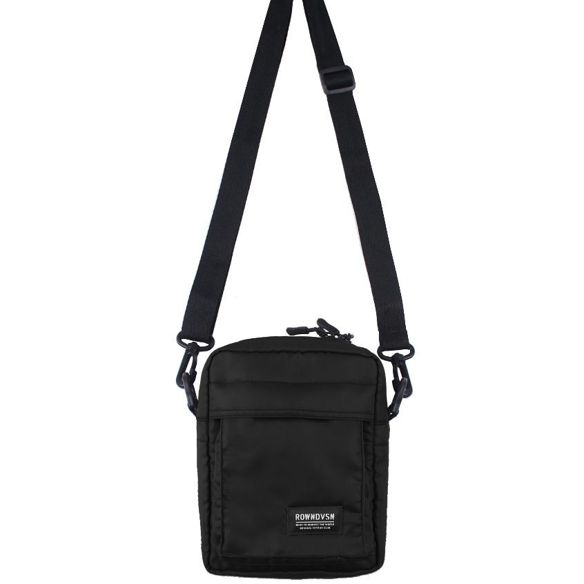Rown Division Stockroom Sling Bag - Rowndvsn Tas Selempang Giorno Black