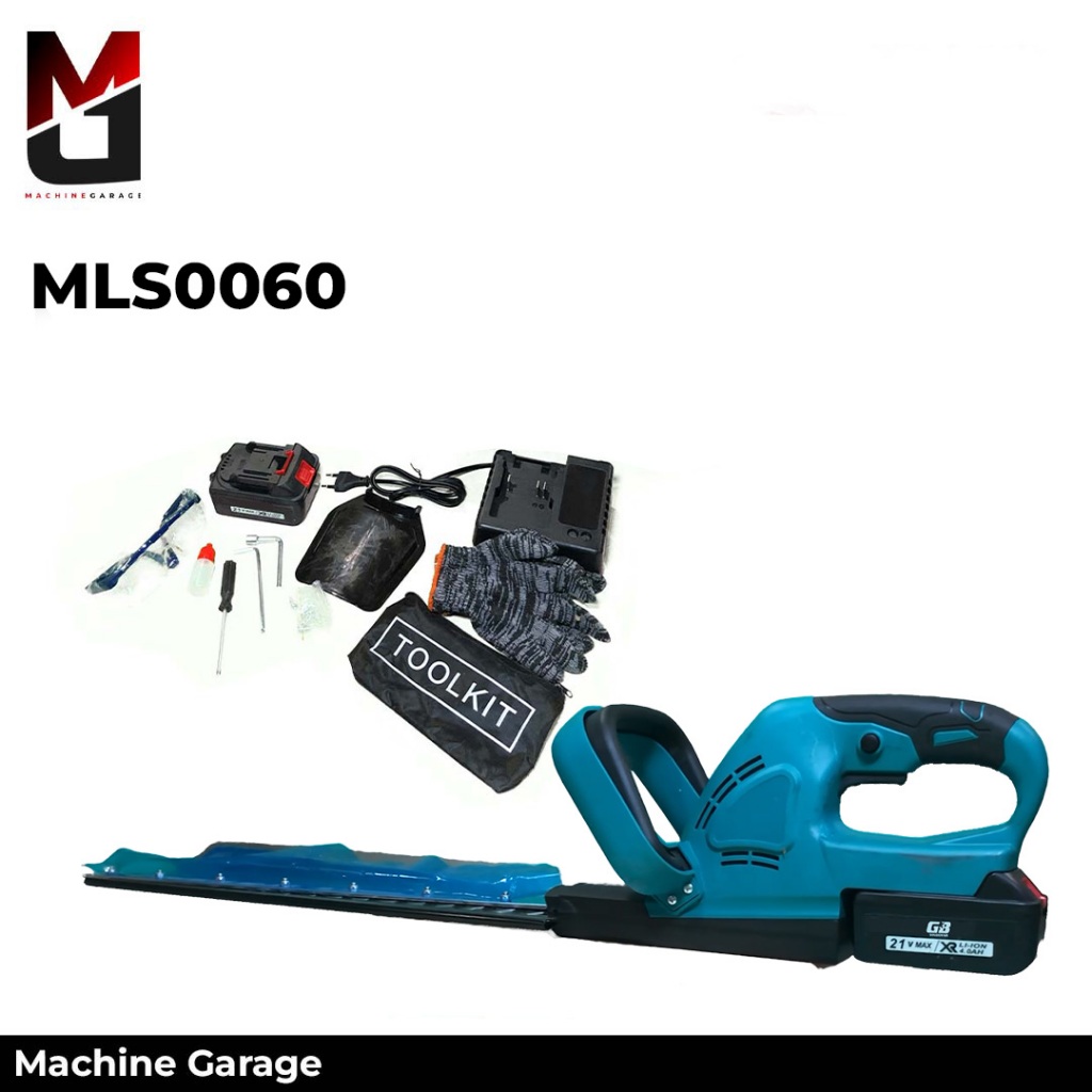 Mesin Pemangkas Dahan Baterai Cordless Hedge Trimmer shears mls0060
