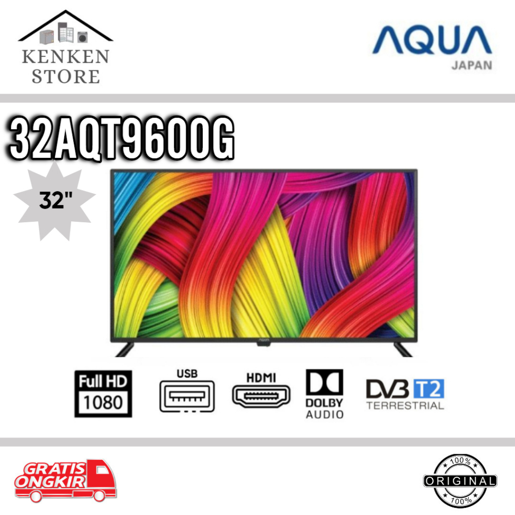 TV LED DIGITAL AQUA 32AQT9600G 32INCH