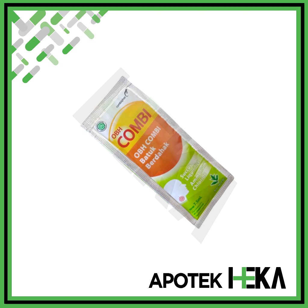 OBH Combi Sachet isi 1 Sachet - Obat Batuk Berdahak (BANDUNG)