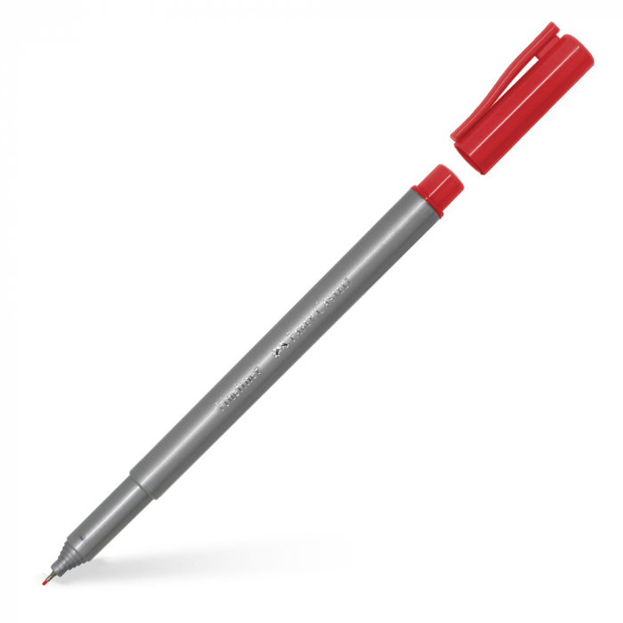 

DRAWING PEN MARKER / PULPEN FINELINER / PEN FINELINER / FINELINER FABER CASTELL PLUM RED