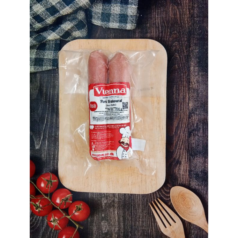 

Vienna sosis babi Bockwurst 200 gram