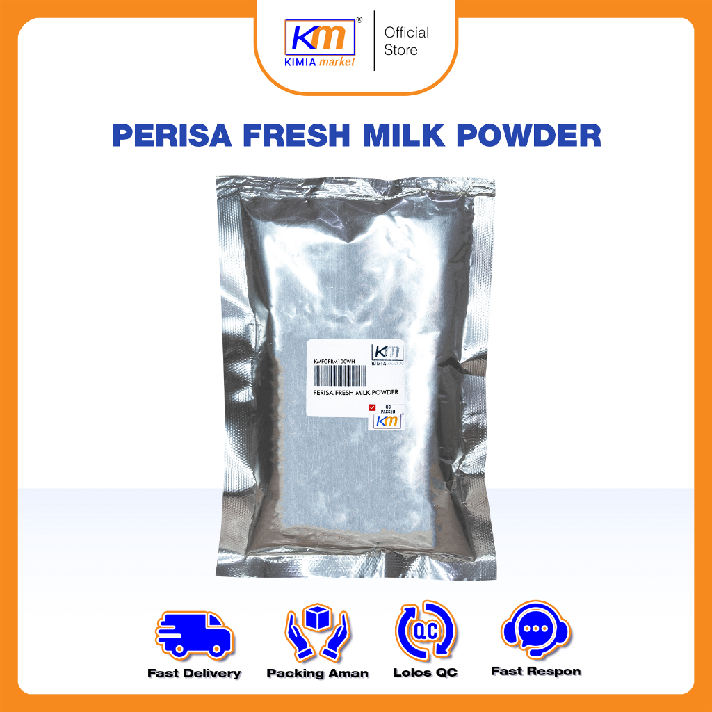 

Powder Fresh Milk 100GR / Perisa Fresh Milk / Perisa Bubuk / Serbuk Rasa / Bumbu Tabur / Bumbu Dapur
