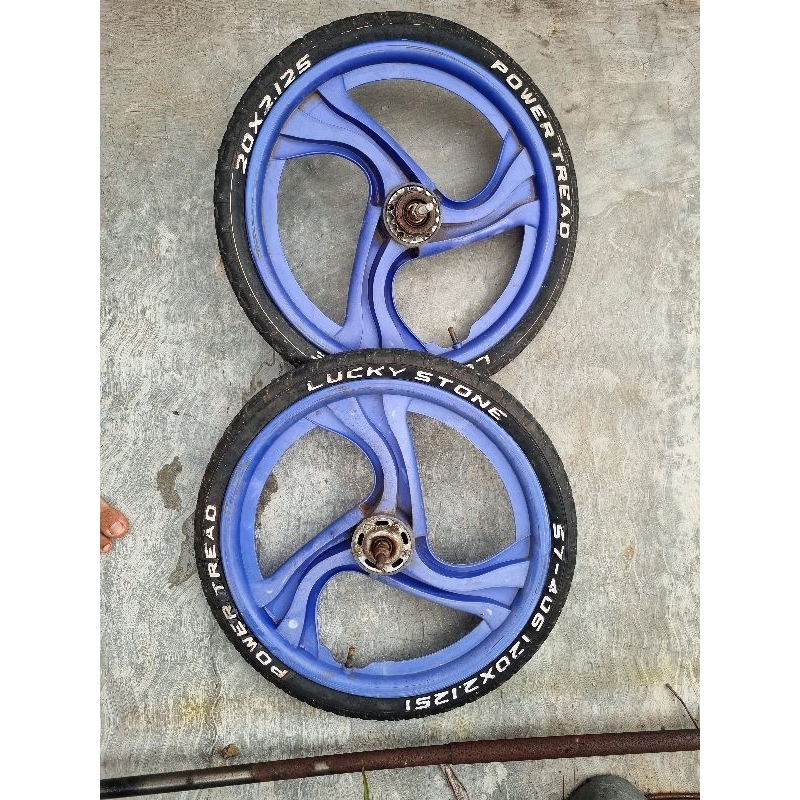 Velg OSBMX / Velg Vintage BMX / Velg Bintang Sepeda R20 / Ban sepeda bmx jadul