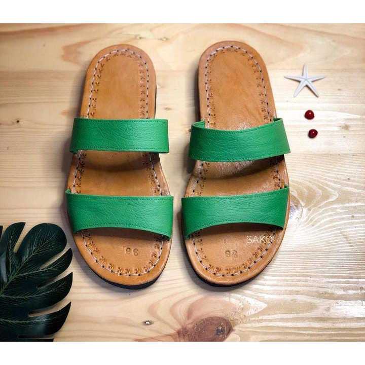 Sandal Kulit Wanita 100% Handmade