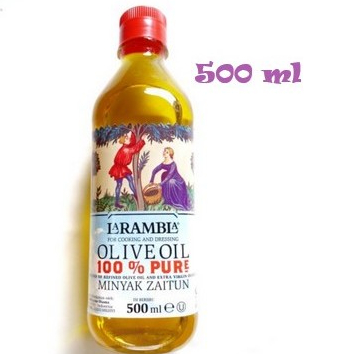 

Minyak Zaitun LARAMBLA Olive Oil 100 % Pure 500 ml