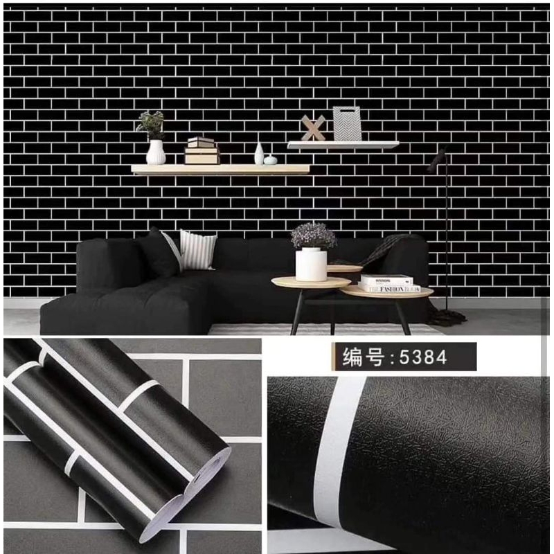 Wallpaper Dinding Stiker Dinding Ukuran 45×10meter