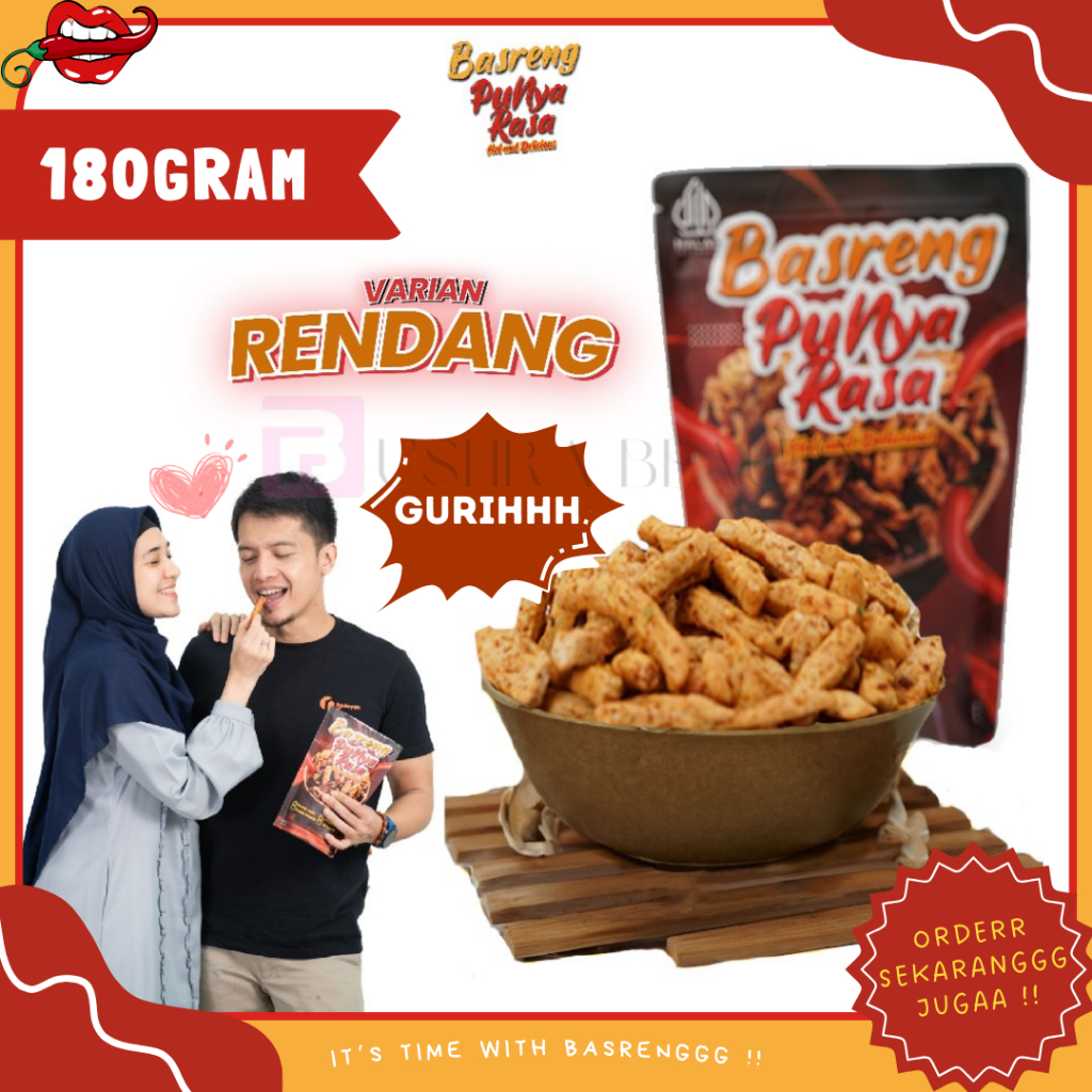 

Basreng Punya Rasa Cemilan Basreng Viral Dengan Rasa Baru Rasa Rendang Renyah Cocok Untuk Lauk Makan