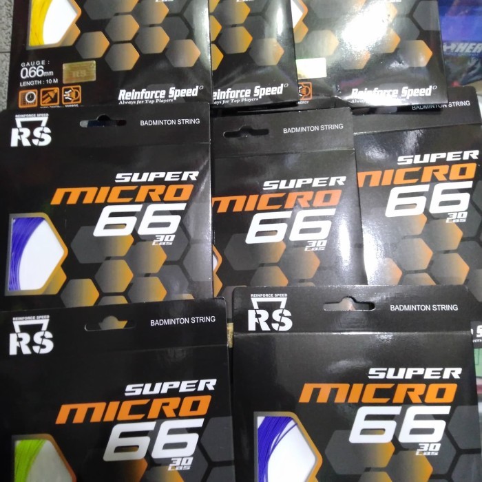 Senar Raket Badminton RS Super Micro 66 Original