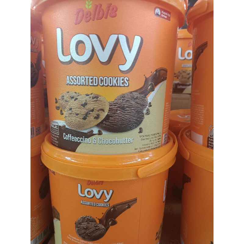 

delbis lovy assorted biscuit 140 gr