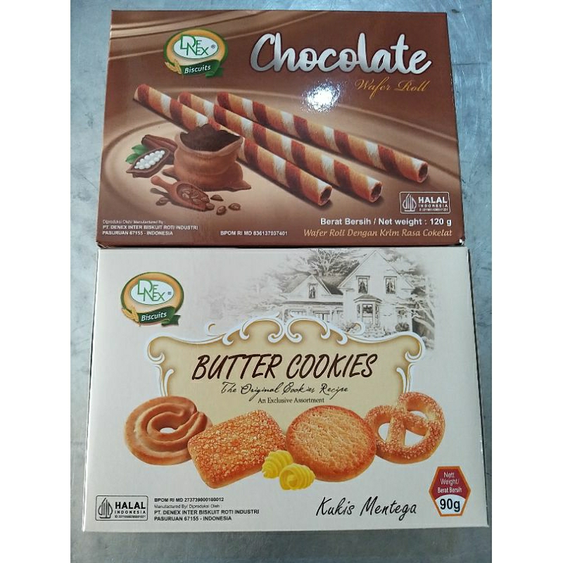 DENEX WAFER ROLL DAN BUTTER COOKIES