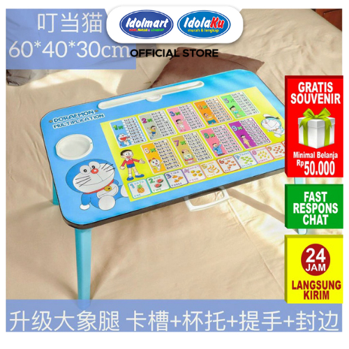 IDOLMART Meja Lipat Portable Meja Mupad A Meja Belajar Meja Laptop Meja Belajar Lipat 60*40cm