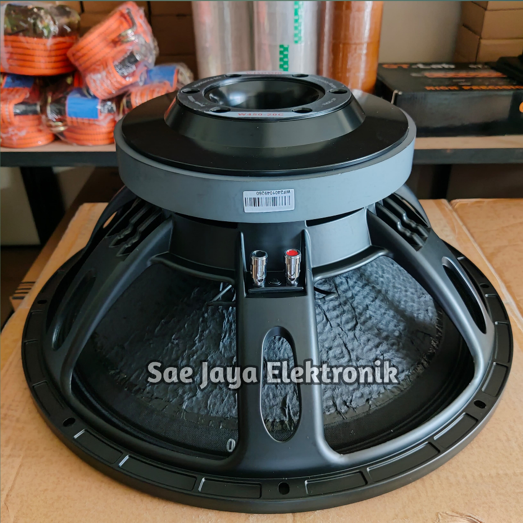 Speaker Komponen Wisdom W450-20C / W 450 20 C / W45020 - 18 inch